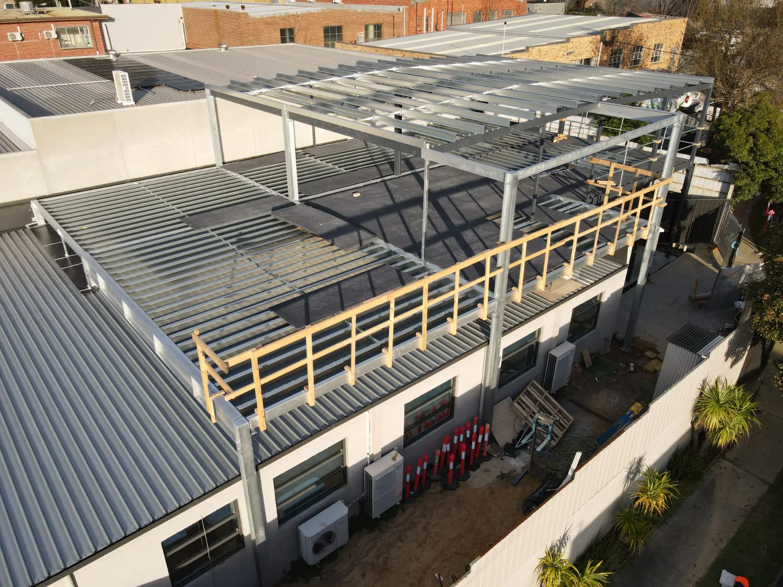 14 Florence Street structural steel project