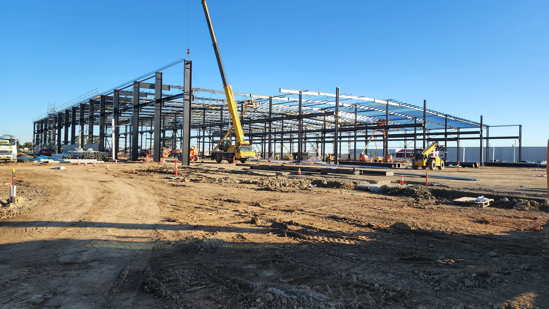 Coil Steel structural steel project
