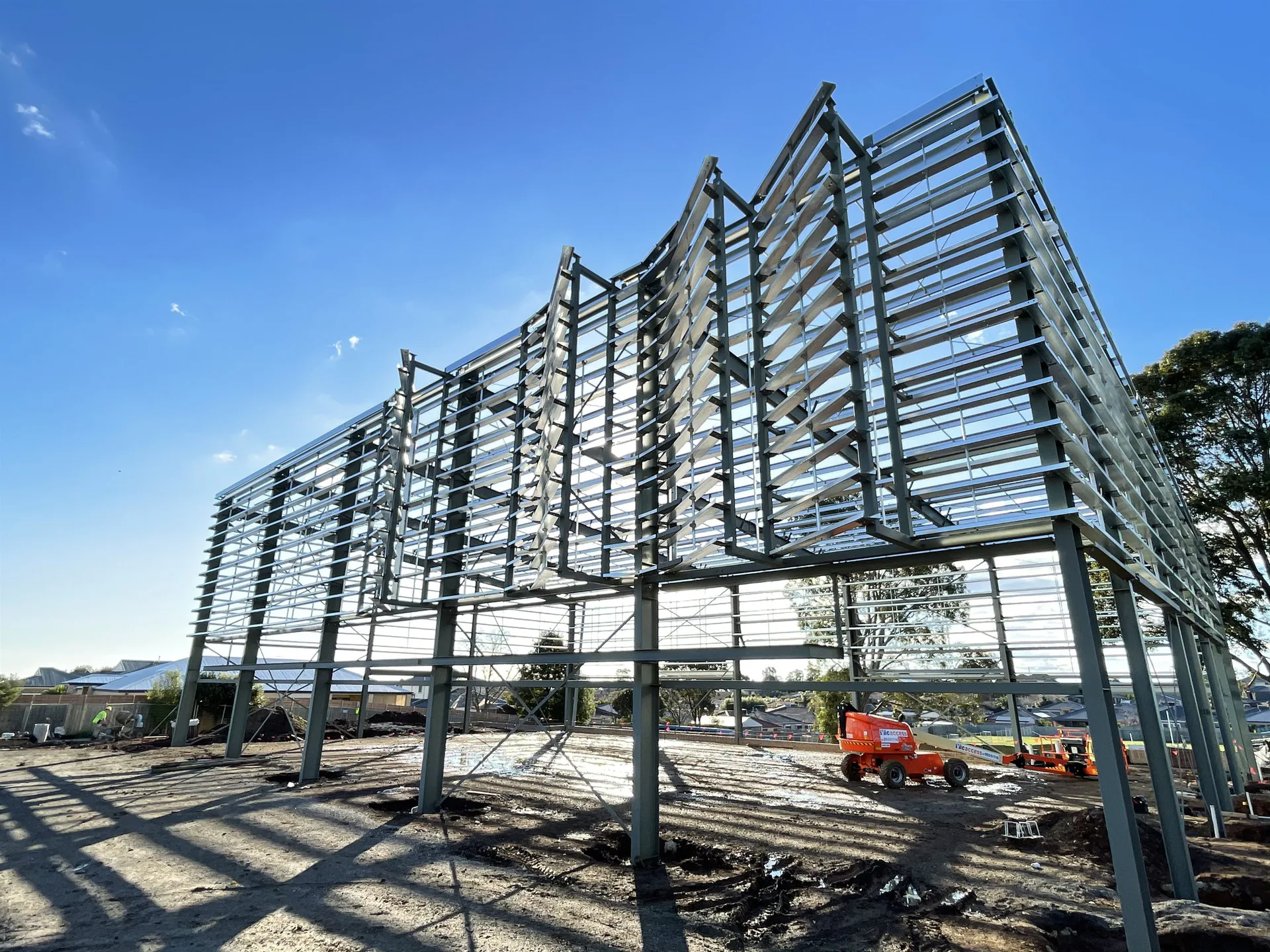 Skye Primary School structural steel project